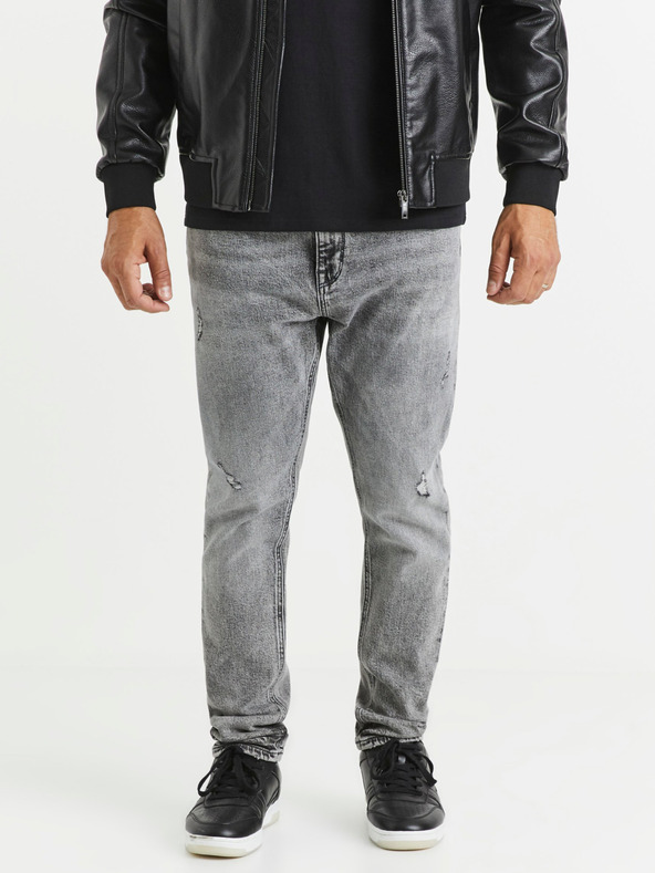 Celio Vocarrot3 Jeans Gris