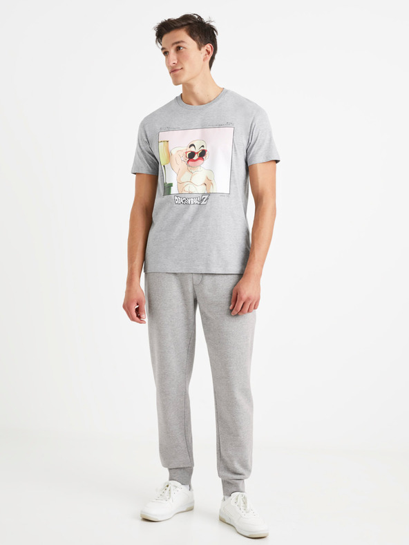 Celio Dragon Ball Super T-shirt Gris