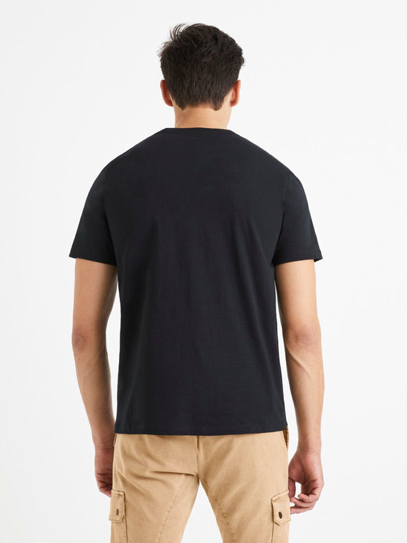 Celio Vepock T-shirt Negro