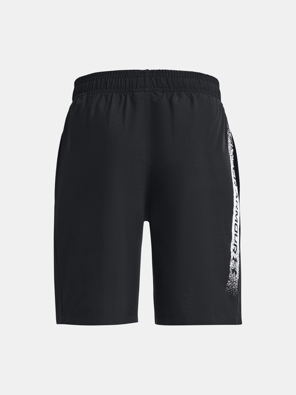 Under Armour UA Woven Graphic Kids Shorts Negro