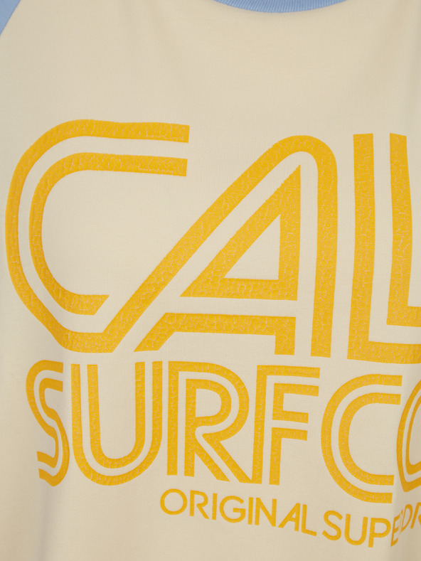 SuperDry Cali Surf Raglan Tshirt Dress Dresses Rosa