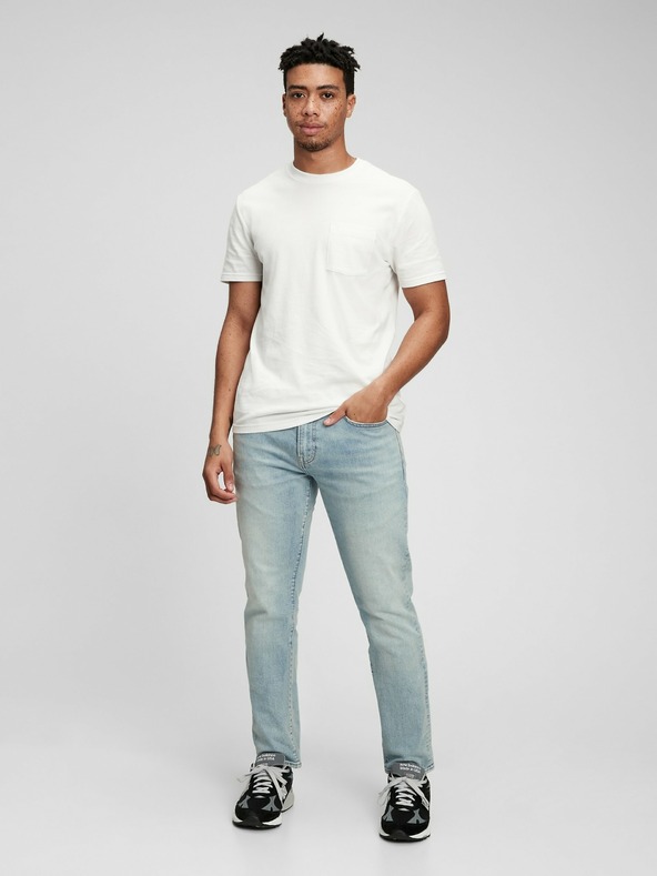 GAP Gapflex Washwell Jeans Modrá