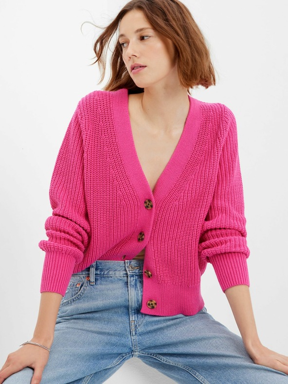 GAP Cardigan Růžová