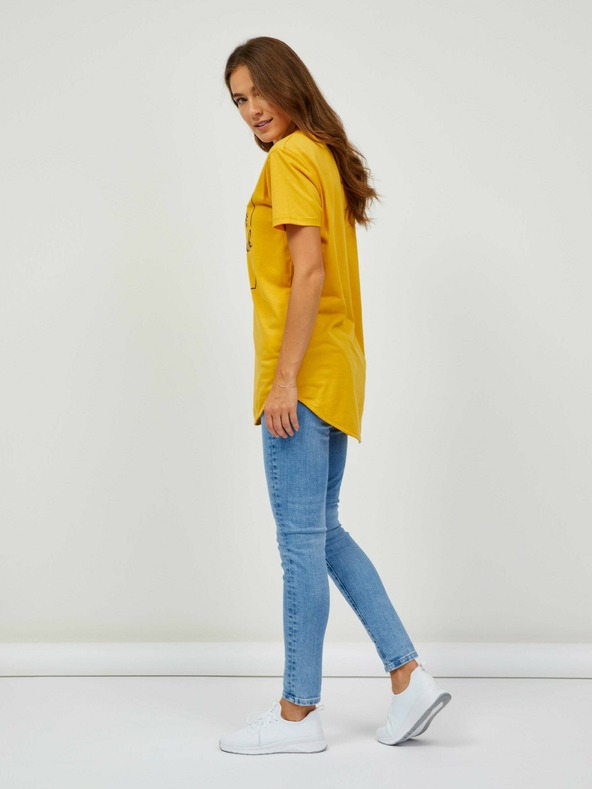 Sam 73 Inathi T-shirt Amarillo