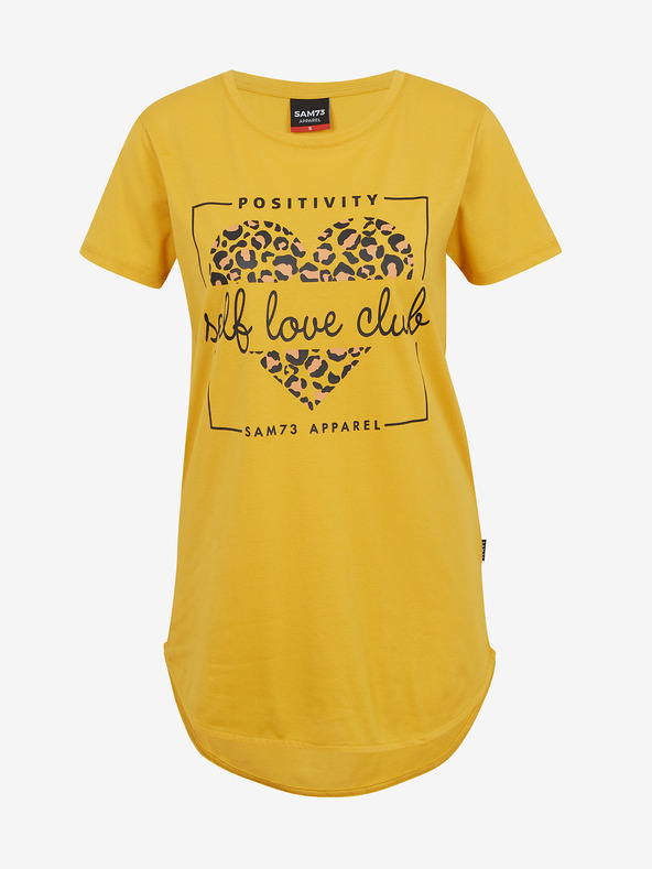 Sam 73 Inathi T-shirt Amarillo