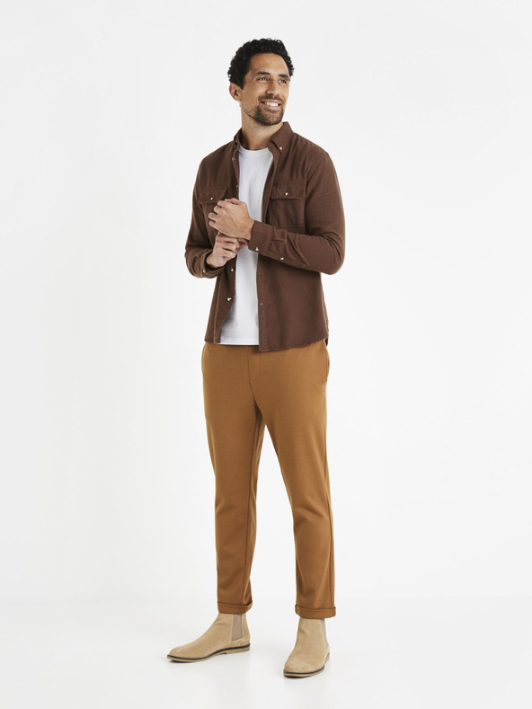 Celio Coventi Sweatpants Marrón