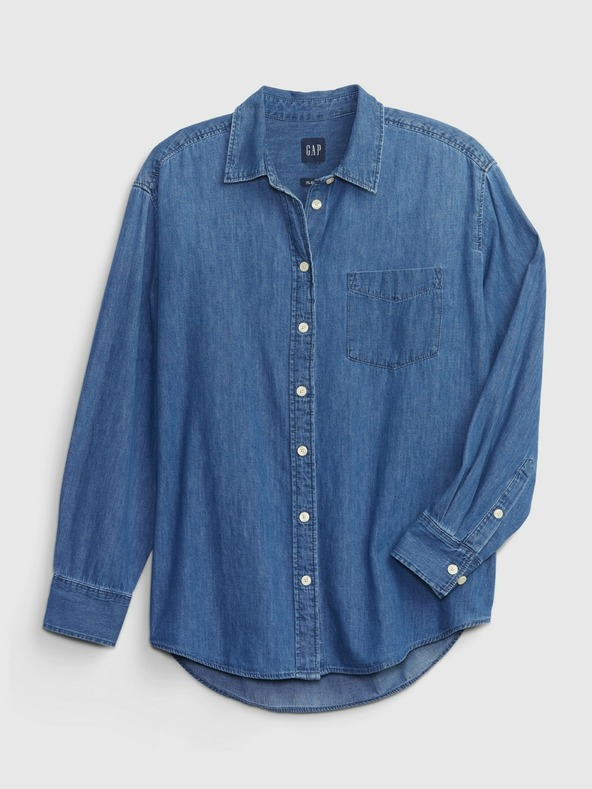 GAP Washwell Blouse Azul