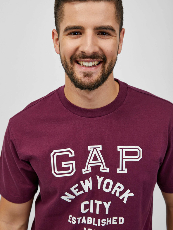 GAP New York City T-shirt Rojo