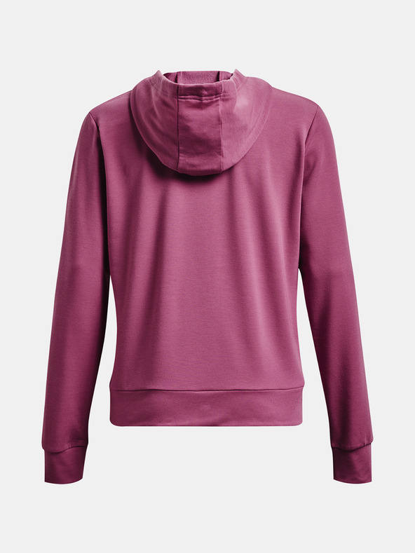 Under Armour Rival Terry Hoodie Sweatshirt Rosa