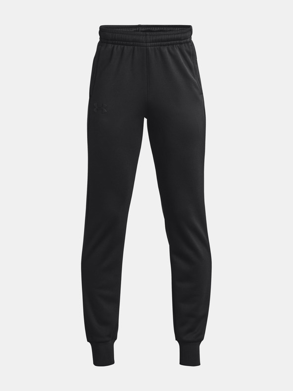 Under Armour UA Armour Fleece Kids Joggings Negro