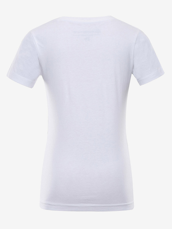 ALPINE PRO Worldo Kids T-shirt Blanco