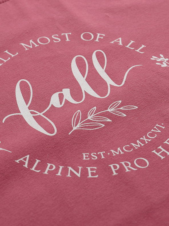 ALPINE PRO Allona T-shirt Rosa