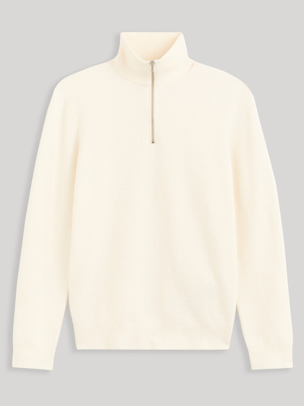 Celio Cebubblek Sweater Blanco