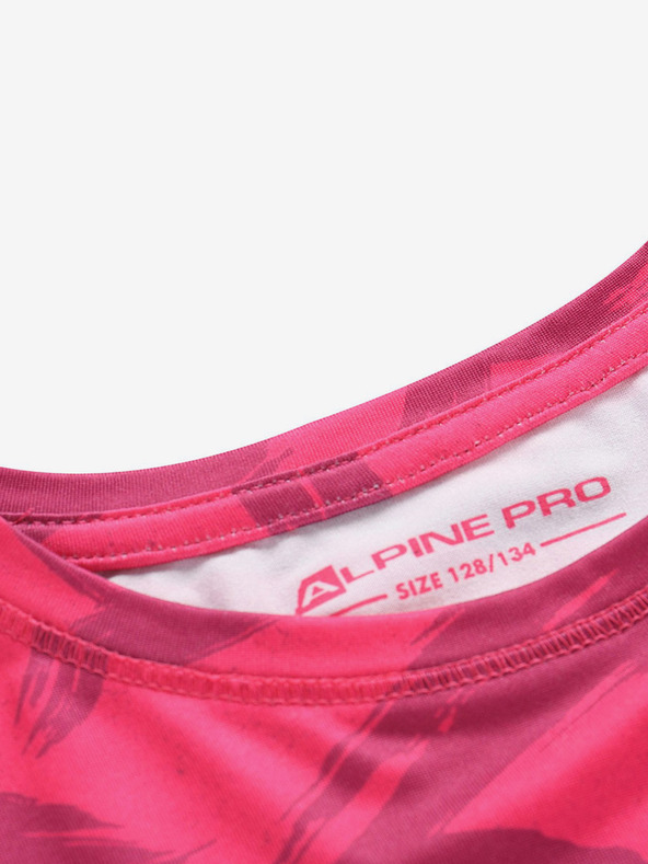 ALPINE PRO Amado Kids T-shirt Rosa