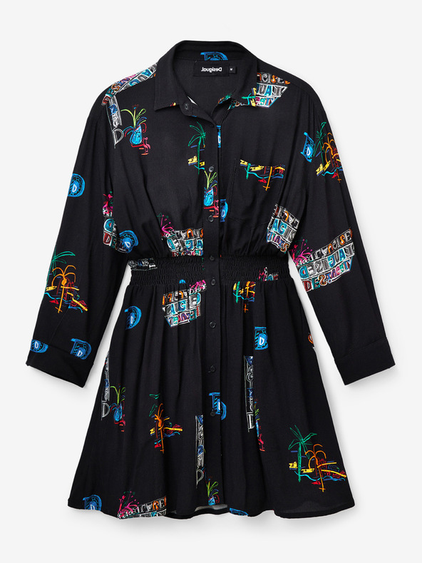 Desigual Dresde Dresses Negro