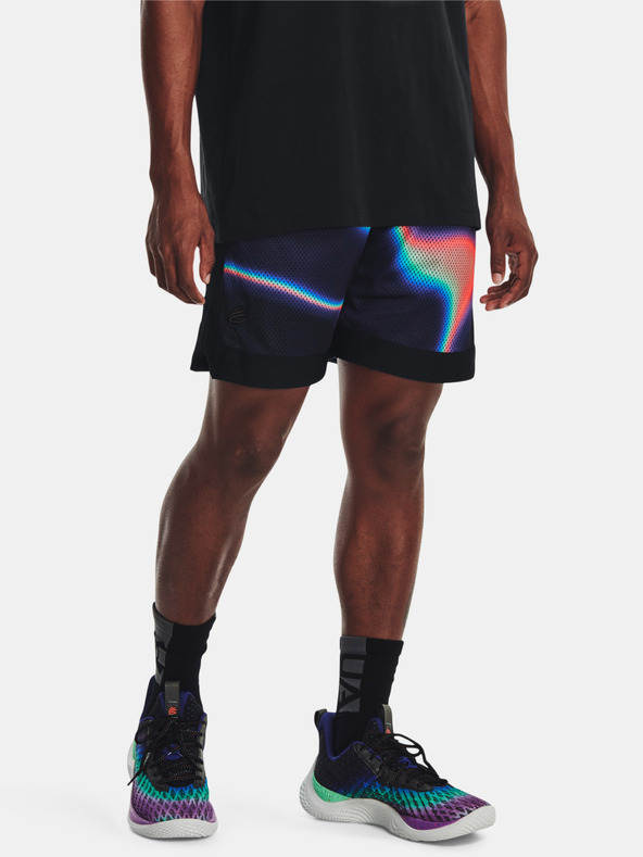 Under Armour Curry Mesh 8'' Short II Kraťasy Černá