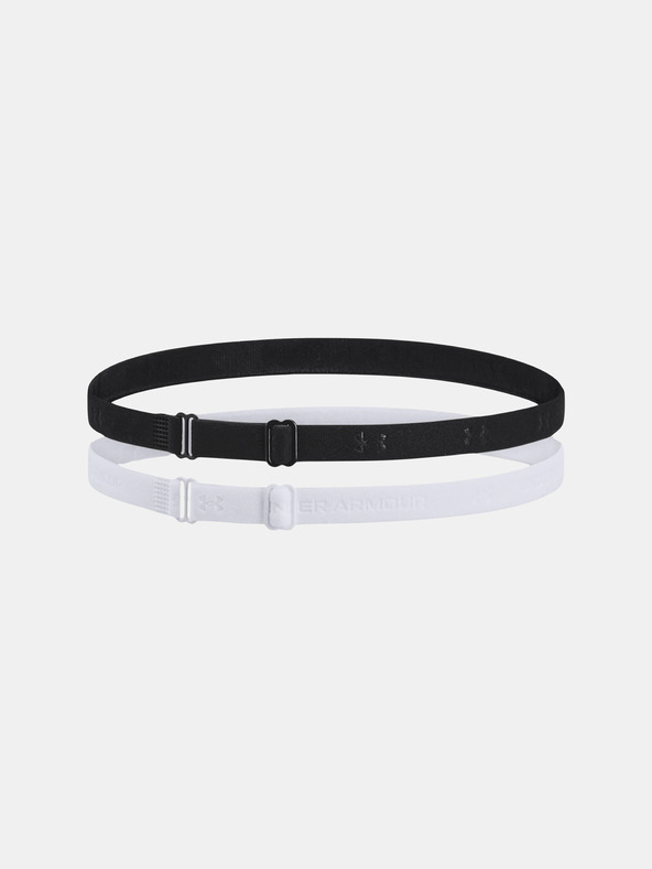 Under Armour W's Adjustable Mini Bands Headband Negro