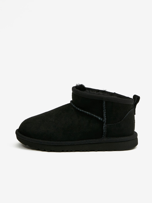 UGG Classic Ultra Mini Kotníková obuv Černá