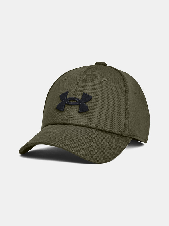 Under Armour Boy's UA Blitzing Czapka z daszkiem dziecięca Zielony