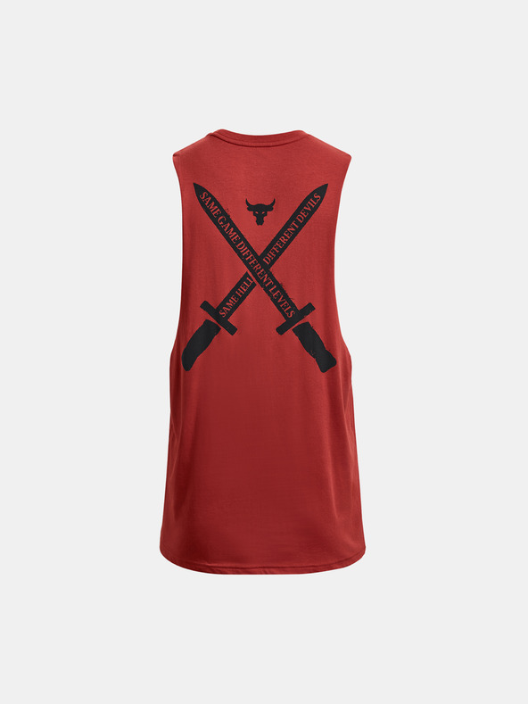 Under Armour Project Rock St Dagger Tank Top Rojo