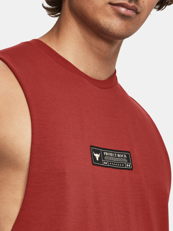 Under Armour Project Rock St Dagger Tank Top Rojo