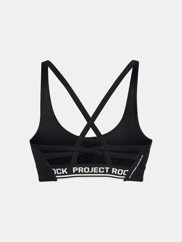 Under Armour Project Rock All Train Sport Bra Negro