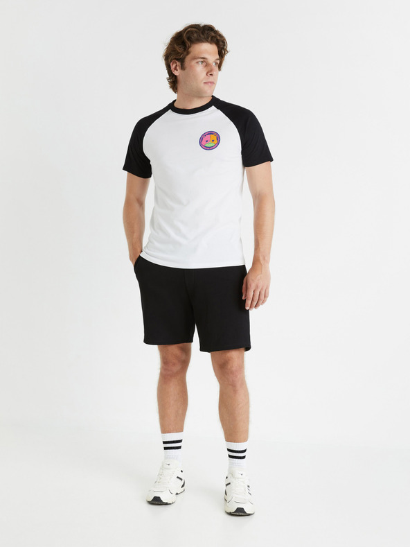 Celio Fortnite T-shirt Blanco