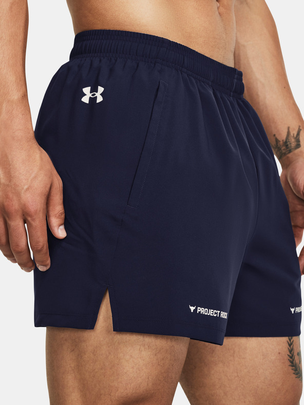 Under Armour Project Rock 5in Woven Short Pants Azul