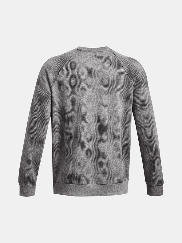 Under Armour UA Rival Fleece Printed Crew Sweatshirt Gris