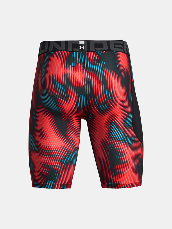 Under Armour UA HG Prtd Long Short Pants Rojo