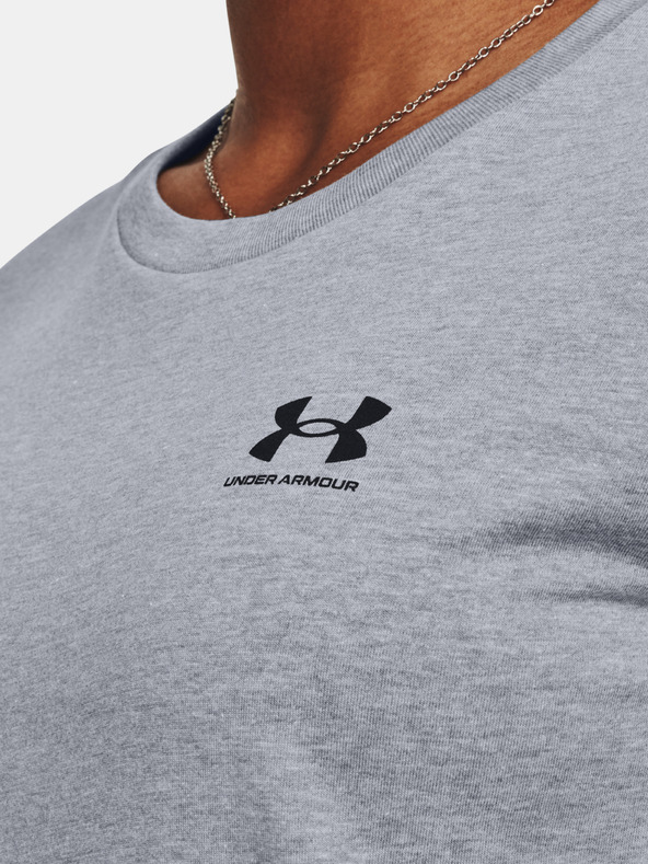 Under Armour UA W Sportstyle LC SS T-shirt Gris