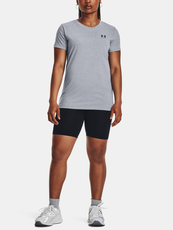 Under Armour UA W Sportstyle LC SS T-shirt Gris