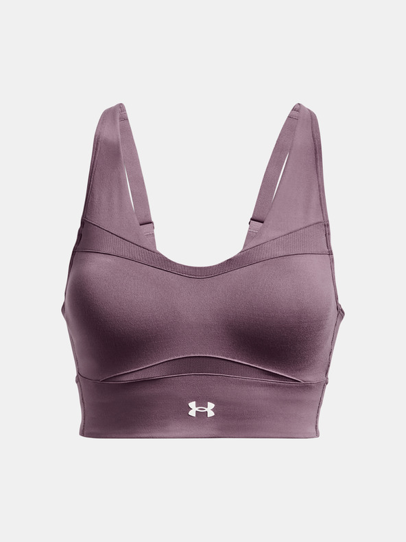 Under Armour Smartform Evo Mid LongL CF Sport Bra Violeta