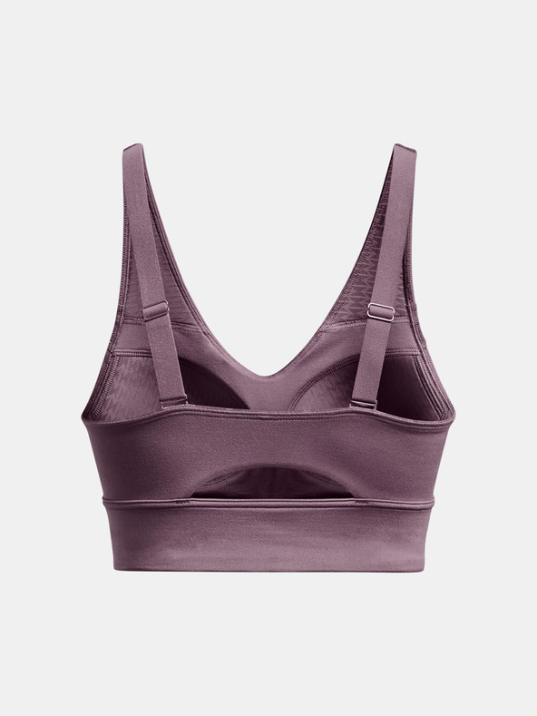 Under Armour Smartform Evo Mid LongL CF Sport Bra Violeta