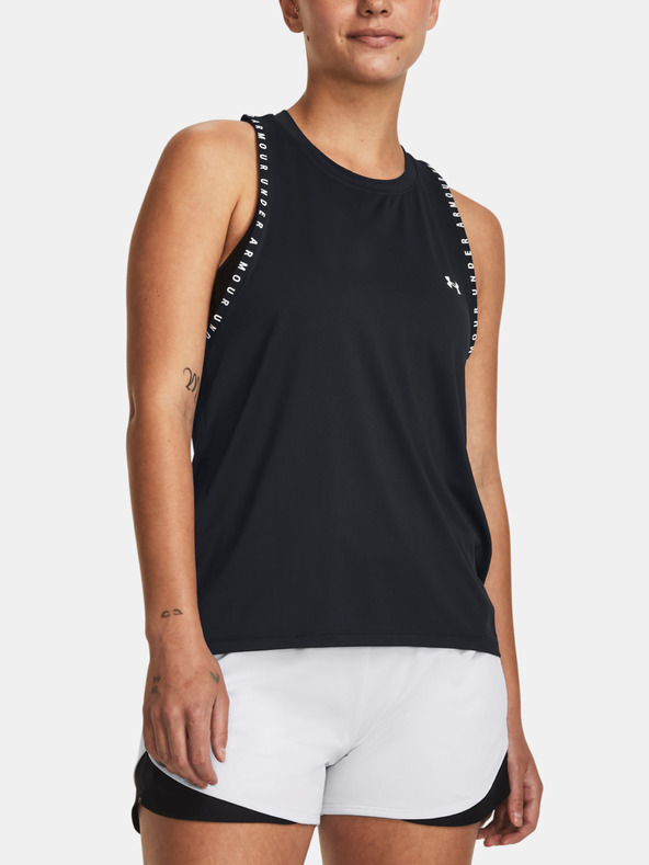 Under Armour Knockout Novelty Top Negro