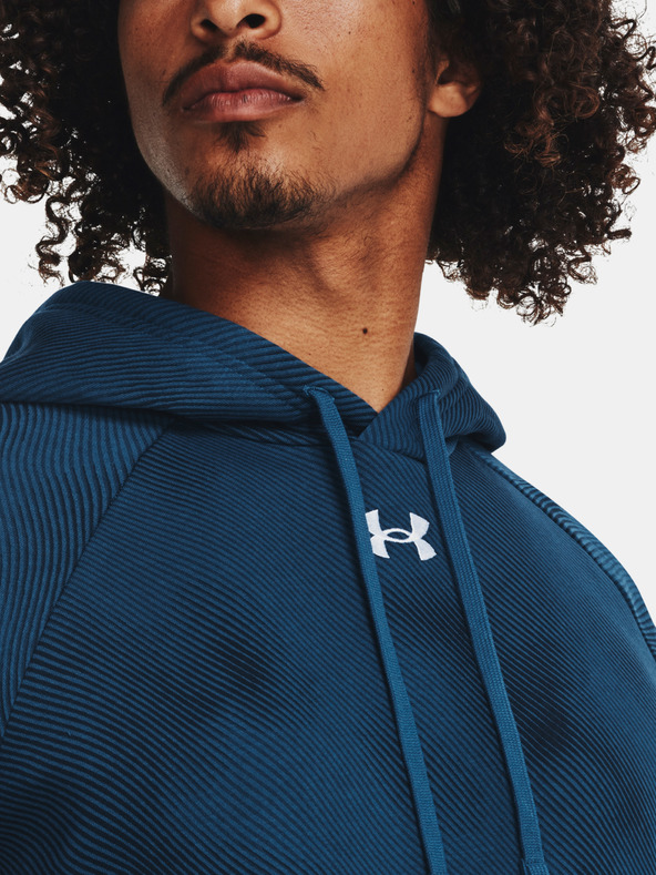 Under Armour UA Rival Fleece Printed HD Sweatshirt Azul