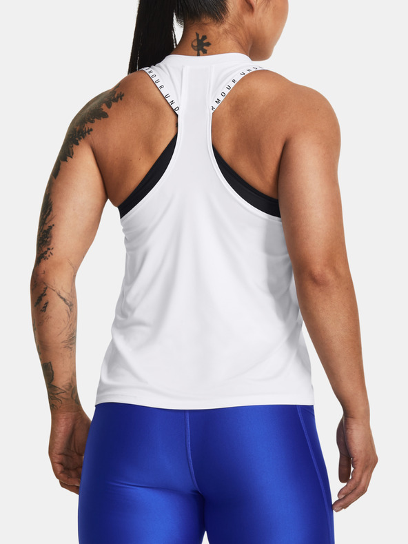 Under Armour Knockout Novelty Top Blanco