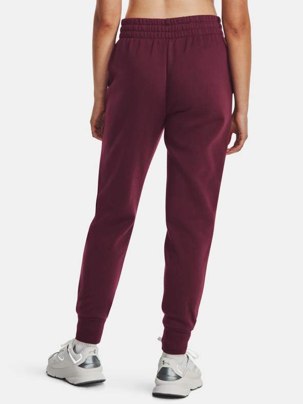 Under Armour UA Rival Fleece Sweatpants Rojo