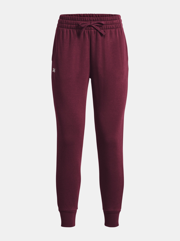 Under Armour UA Rival Fleece Sweatpants Rojo