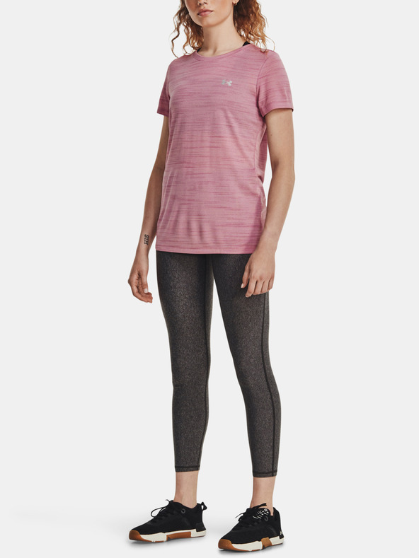 Under Armour UA Tech Tiger SSC T-shirt Rosa