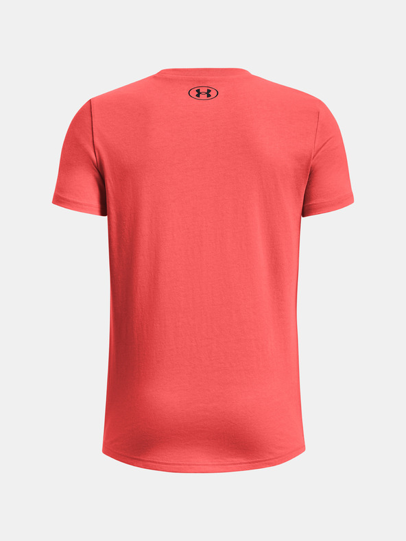 Under Armour UA B Sportstyle Left Chest SS Kids T-shirt Rojo