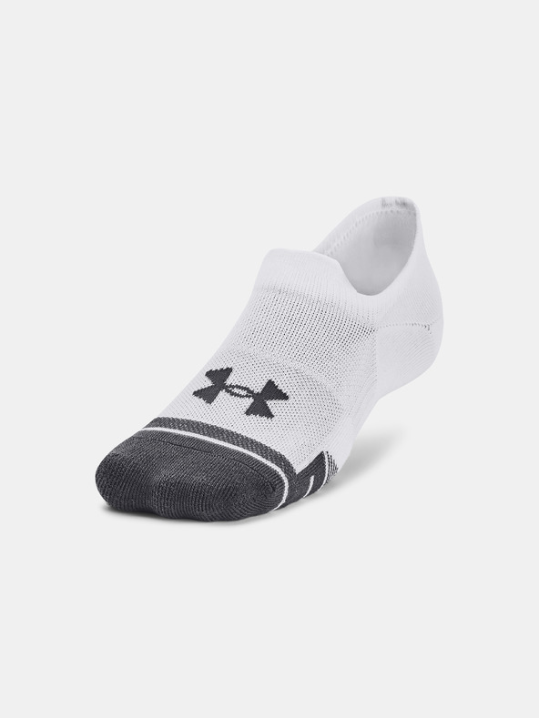 Under Armour UA Performance Tech Ult Set Of 3 Pairs Of Socks Blanco