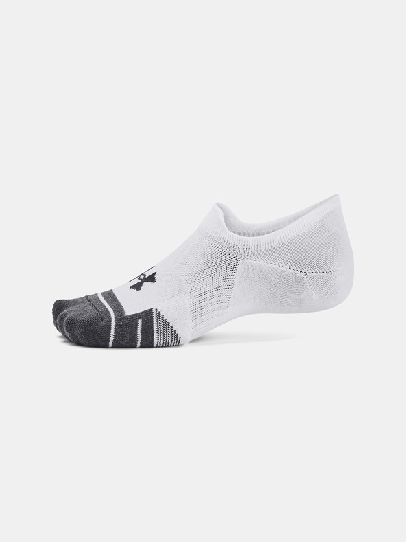 Under Armour UA Performance Tech Ult Set Of 3 Pairs Of Socks Blanco