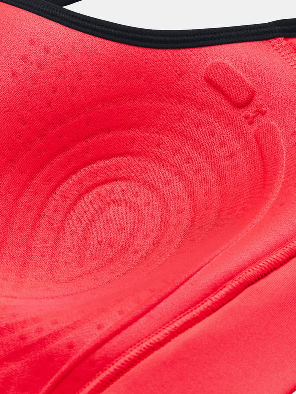 Under Armour Infinity Mid Sport Bra Rojo