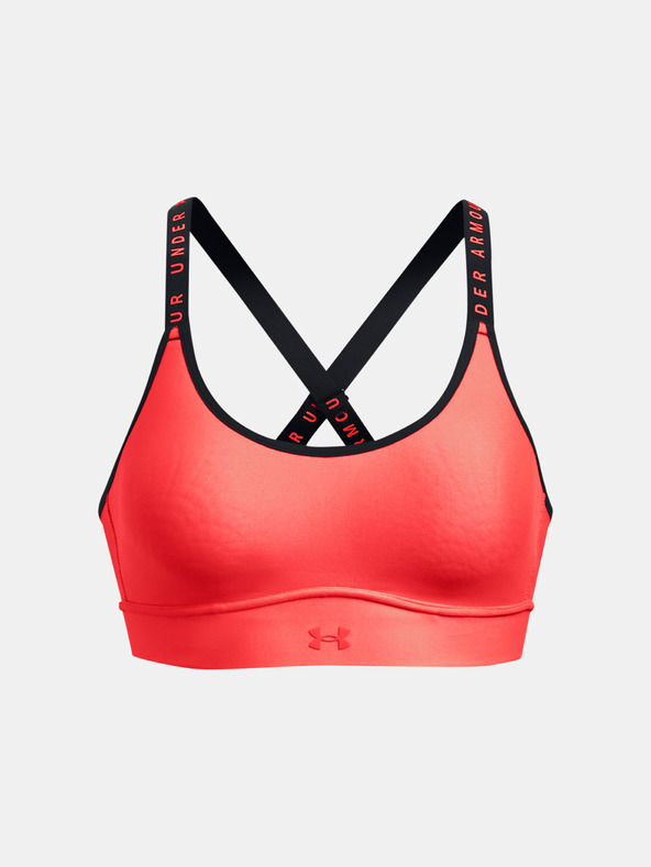 Under Armour Infinity Mid Sport Bra Rojo