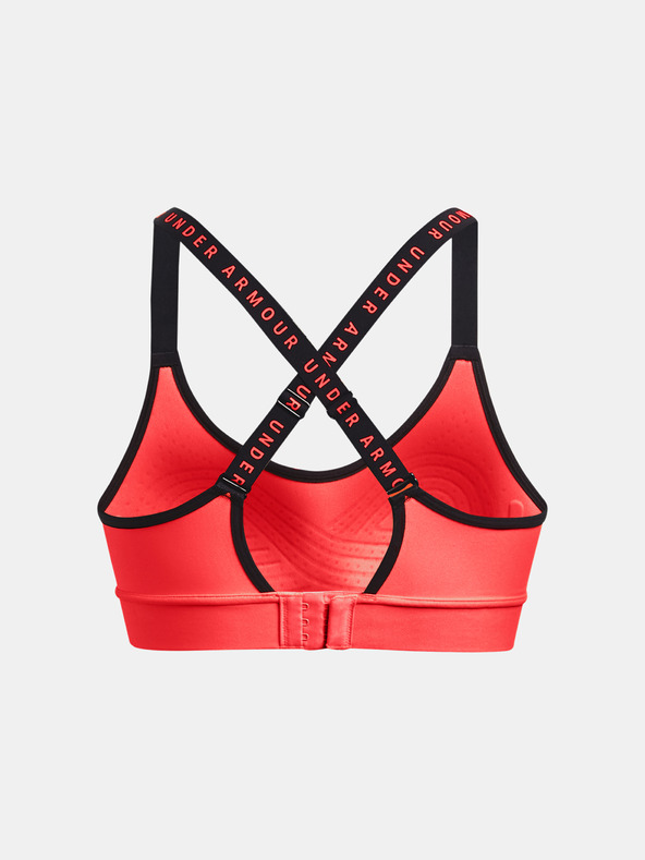 Under Armour Infinity Mid Sport Bra Rojo