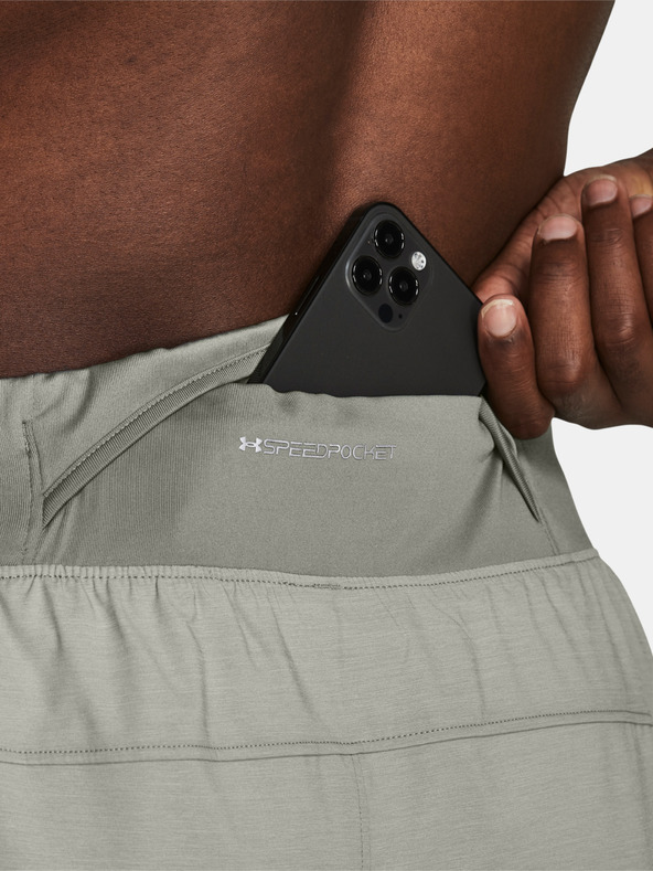 Under Armour Launch Elite 7'' Hthr Short Pants Verde