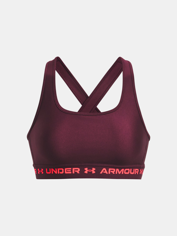 Under Armour UA Crossback Mid Bra Sport Bra Rojo