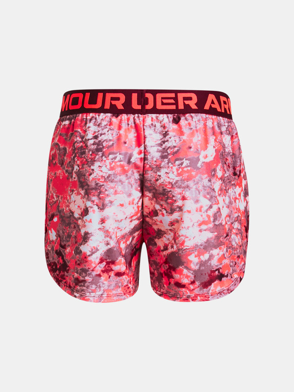 Under Armour Play Up Printed Kids Shorts Rojo