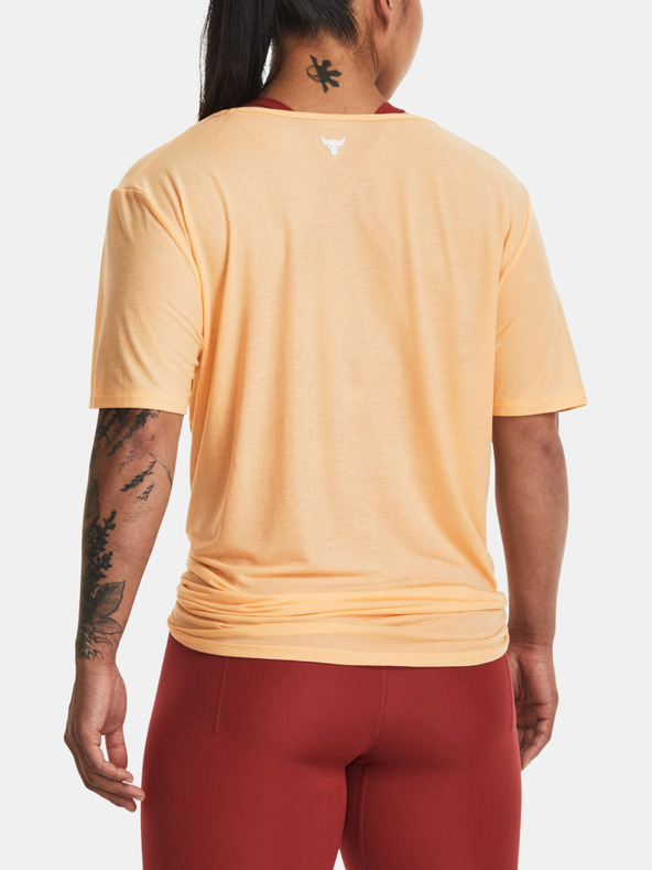 Under Armour Project Rock Completer T-shirt Naranja